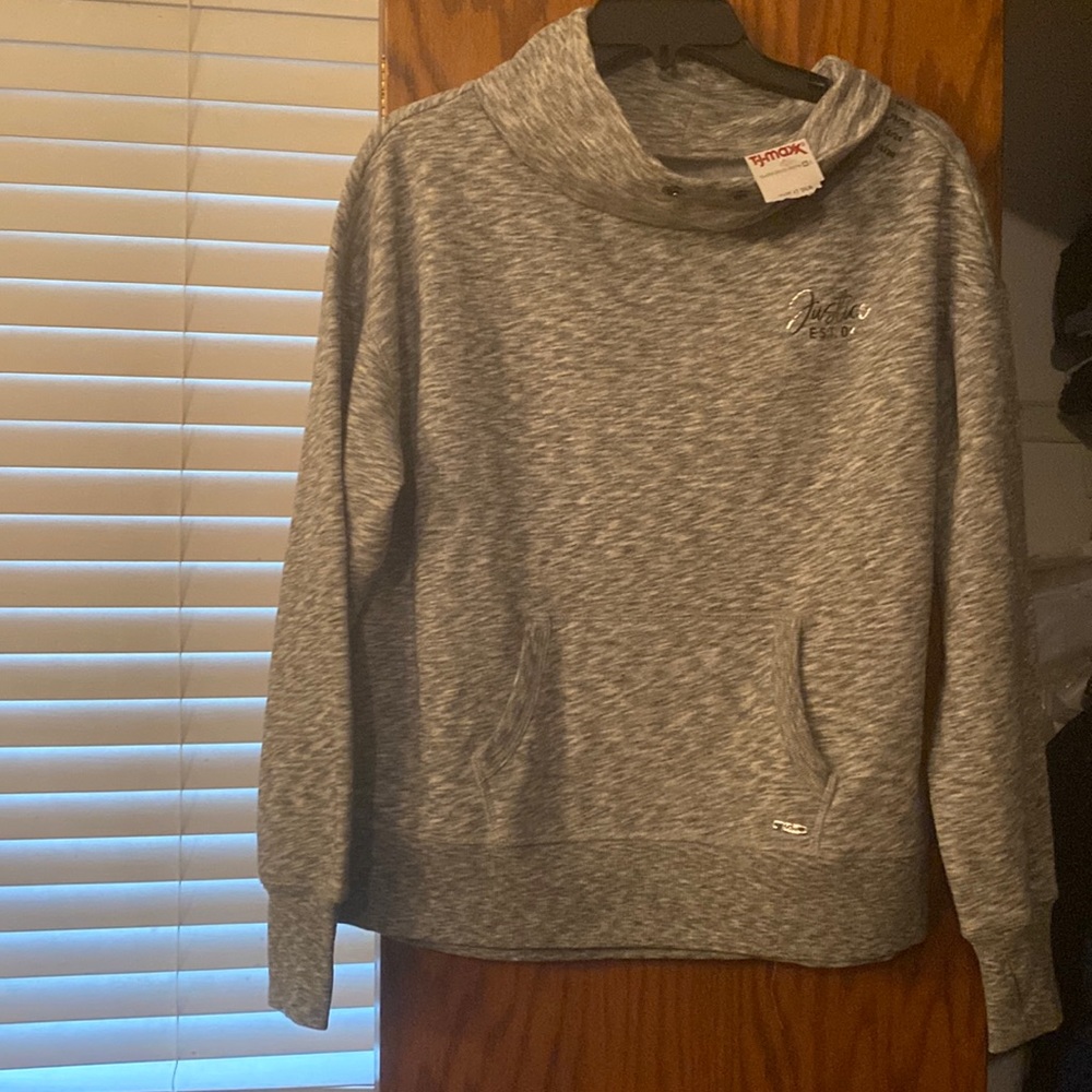 Justice, Kids 18/20 Gray or Adult size S